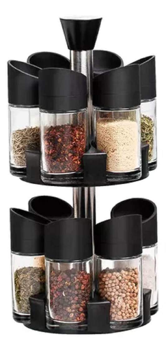 Especiero Giratorio Premium 360° (12 Frascos)