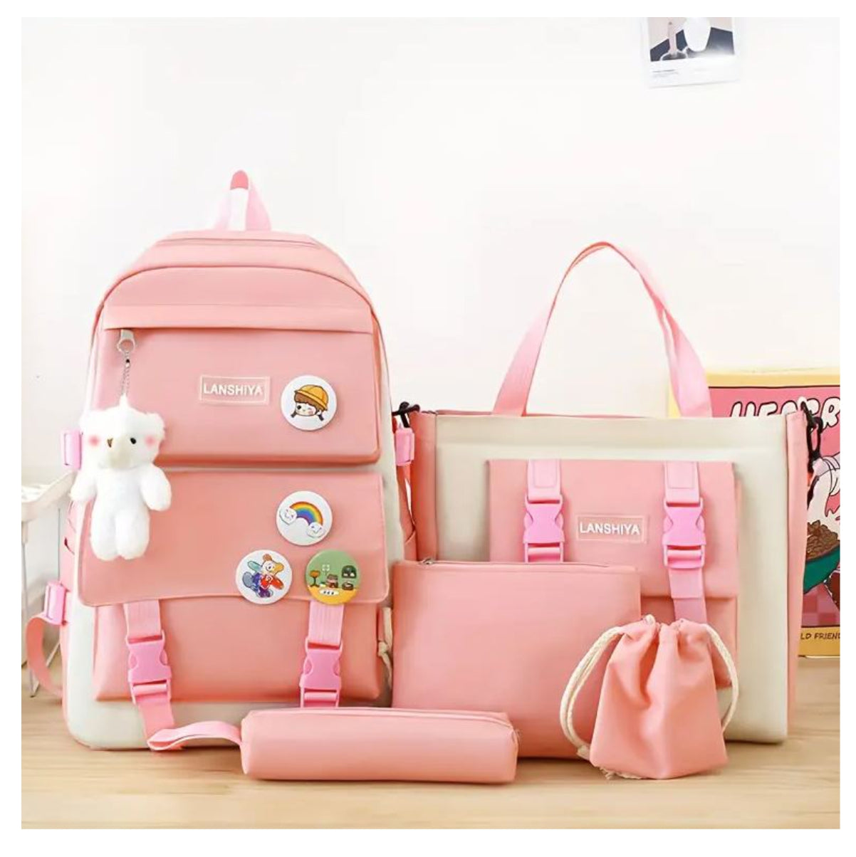 Maleta Coreana kit escolar