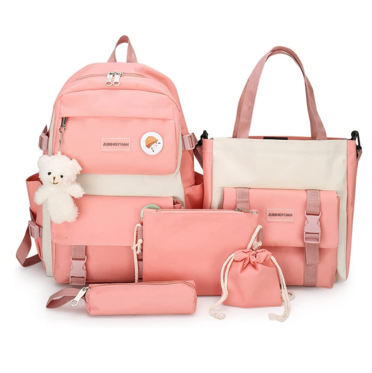 Maleta Coreana kit escolar 5 en 1 Estilo Total