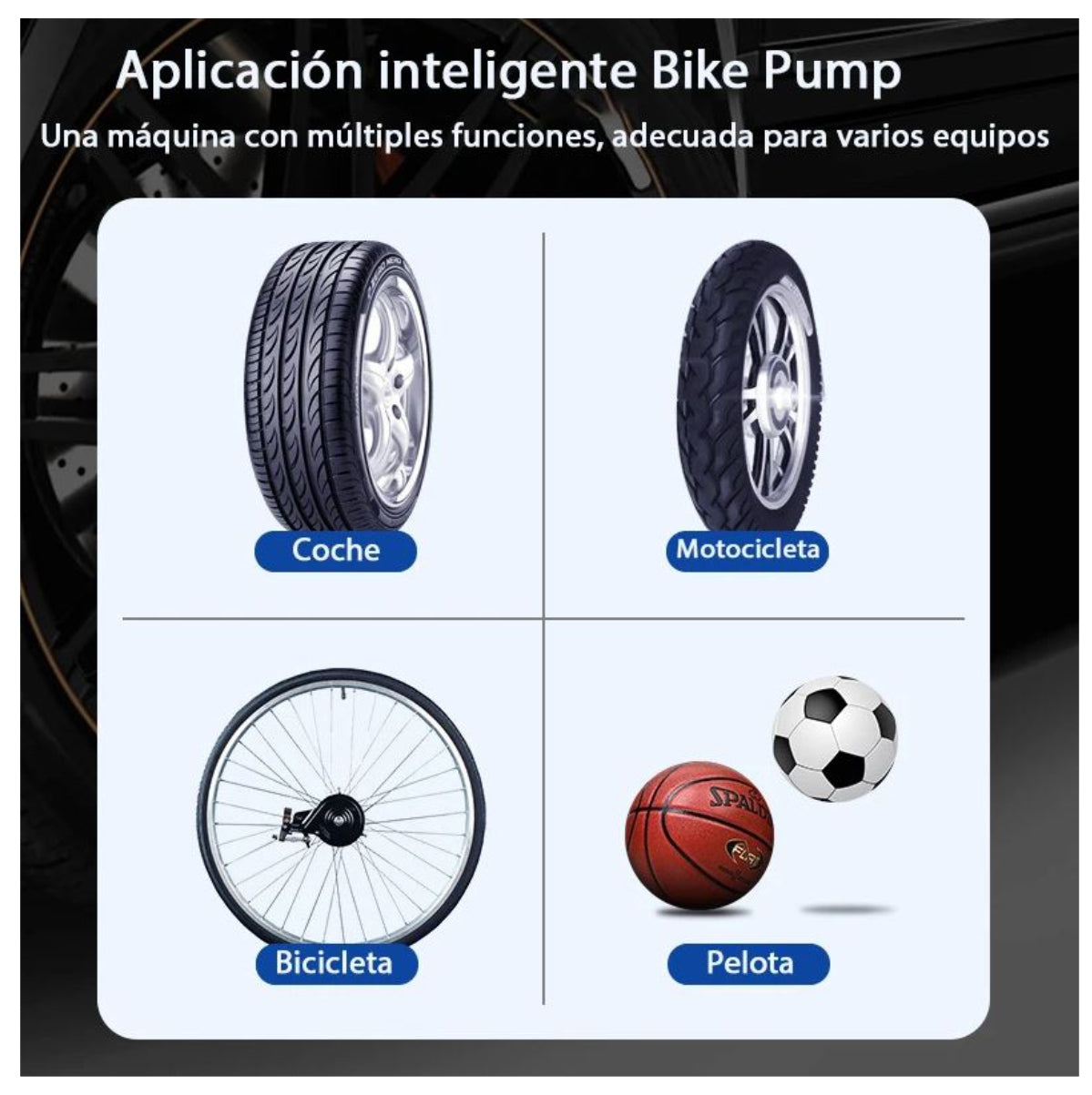 Compresor de Aire Portátil Inalámbrico