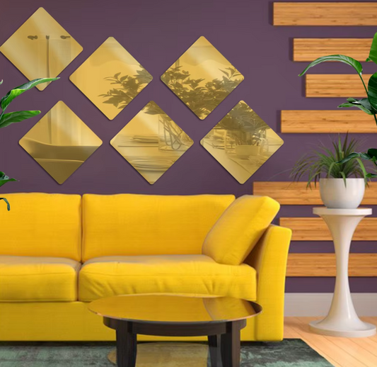 Espejos Láminas Decorativas Doradas