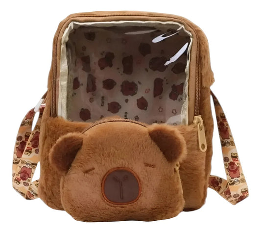 Morral capibara peluche