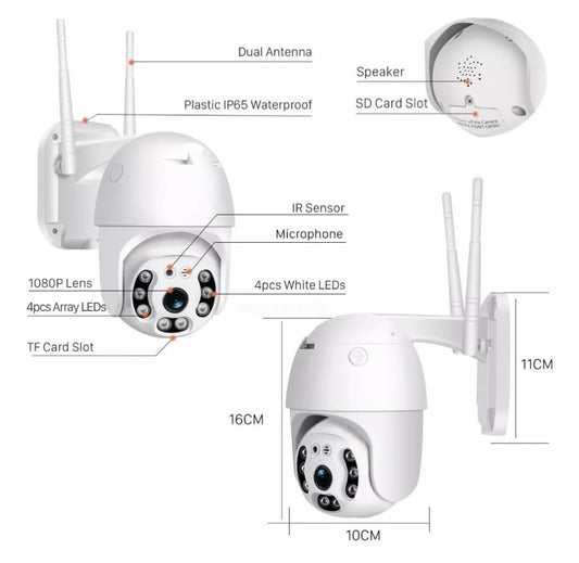 Cámara Guardian 360° Pro Exteriores