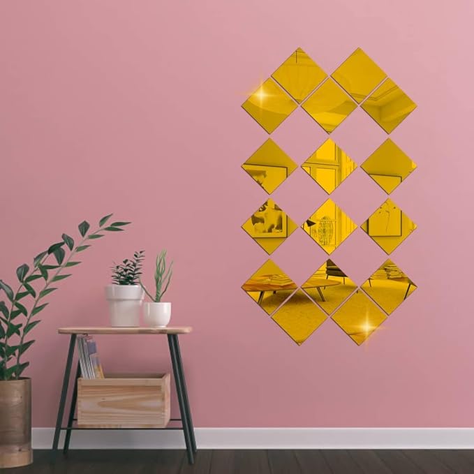 Espejos Láminas Decorativas Doradas