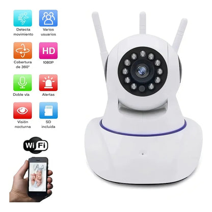 Cámara guardián inteligente 360° Pro